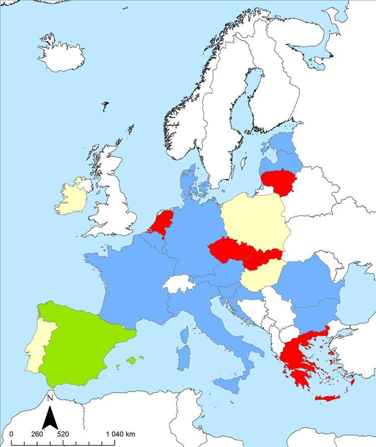 50. ábra: Az 1990-2012 közötti felszínborítás-változás alapján képzett