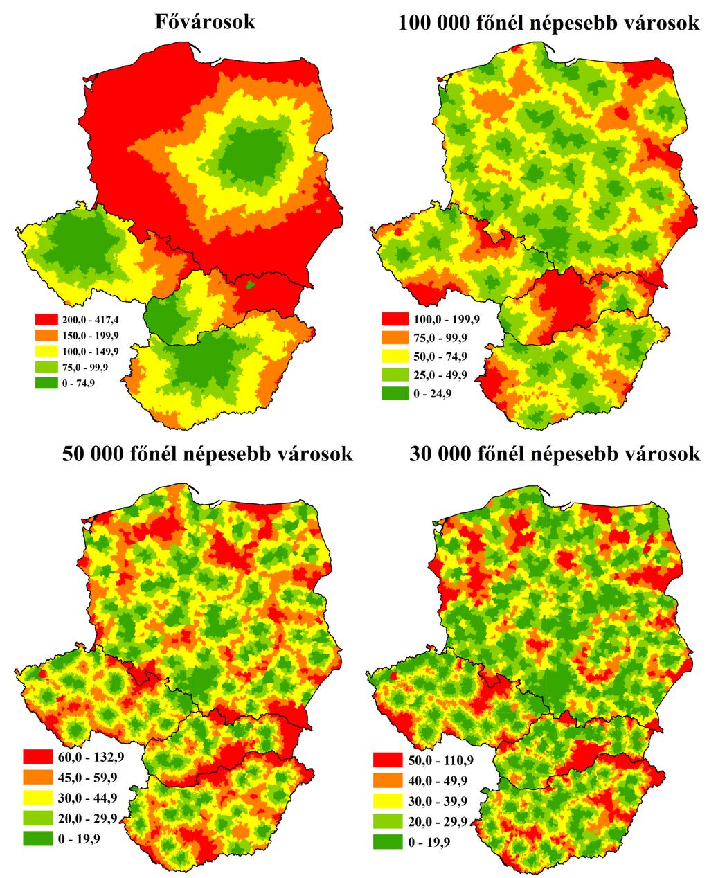 távolsággal szemben, amit nemzetközi példák is igazolnak.