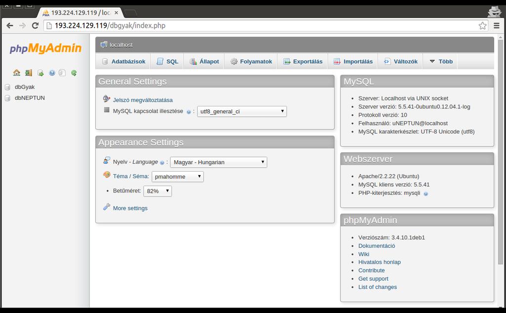 Mysql feladatok