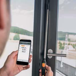 Automatikus harmatpont és nedves hőmérséklet számítás - Méréstartomány: 0 100 % rh; -20 +60 C Rend.sz. 0560 1605 Okos légsebességmérés.