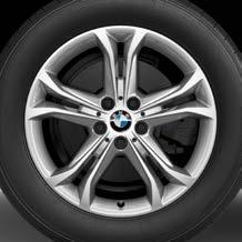 19 méretű komplett télikerékkészlet 245/50 R19 105 V méretű Bridgestone Blizzak LM- 001* RSC gumiabroncsokkal. A BMW X3-hoz (G01).