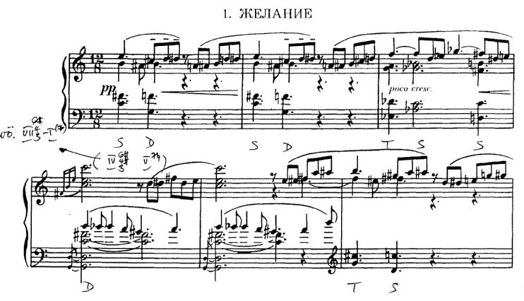 - 370 - [135] Szkrjabin: op. 57./1. Vágy (Желание/Désir) A 6 8.