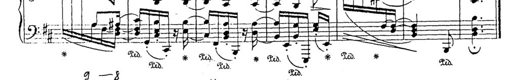 - 71 - Brahms: op. 119./1. h-moll intermezzo részlet Mindezek azonban az egyértelmű figuráció-eredet okán nem tekinthetőek valódi heteshangzatnak.