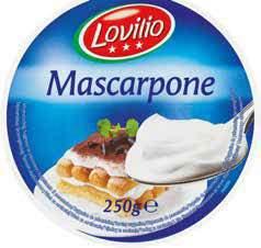 Ft LOVILIO MASCARPONE GYORSFAGYASZTOTT GELATELLI SZENDVICSJÉGKRÉM** Bourbon vanília, csoki- és eperízű jégkrém 2 ostyalap között Az akció érvényessége: 2017. 07. 06 12.