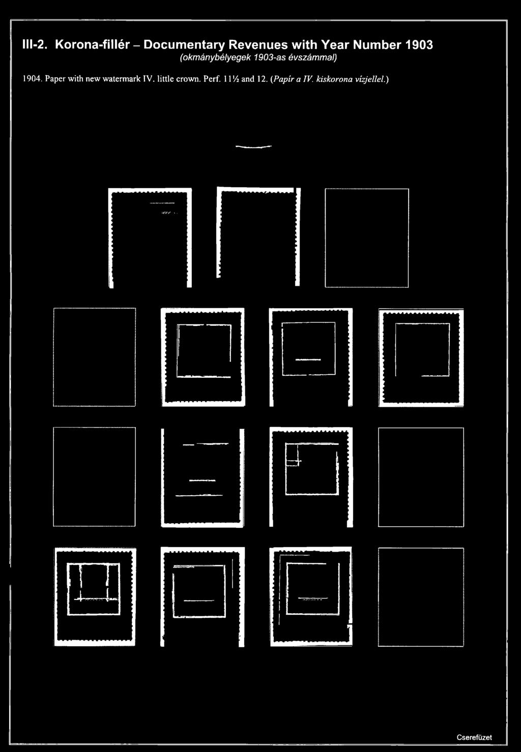 Paper with new watermark TV. little crown.