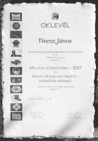 4. oldal 2017. szeptember (folytatás az előzõ oldalról) mesterfogásokat Vincze Jánostól.