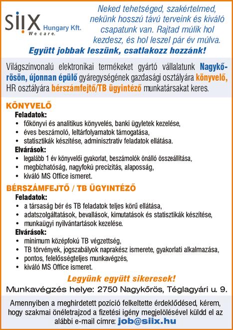 kiszolgálása (targoncával+vontatóval), + mobilterminálon történő könyvelés, + egyéb anyagmozgatási feladatok,