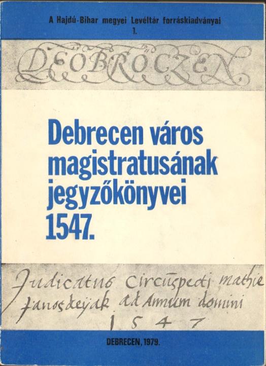 A Hajdú-Bihar Megyei Levéltár Évkönyve XXXIV. történetével, 37 Hajdúszoboszló monográfiájában 38 pedig az 1720 és 1848 közötti városigazgatással foglalkozott.