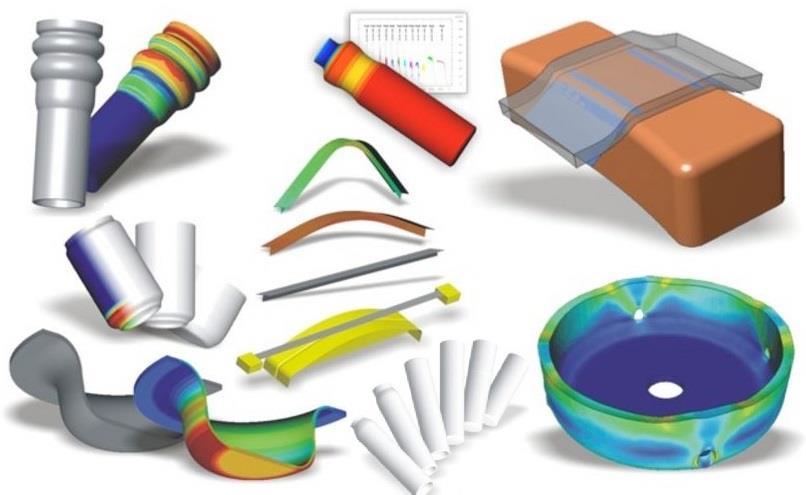 2.6. ábra Stampack alkalmazások [7] 2.2.2 Dynaform A Dynaform egy olyan szimulációs szoftvermegoldás, amely lehetővé teszi a vállalatok számára, hogy elkerülhessék a próbaszerszámok legyártását,