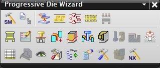 3 NX 9.0 RENDSZER PROGRESSIVE DIE WIZARD MODUL BEMUTATÁSA A lemezalakító szerszámok tervezése kapcsolódik a lemezalkatrész tervezéséhez.