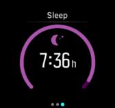 2. Kapcsolja be a SLEEP TRACKING (ALVÁSKÖVETÉS) opciót. 3. Megszokott napirendje alapján állítsa be a lefekvés és felkelés idejét. Az utolsó lépésben megállapítja az ágyban töltött időszakot.