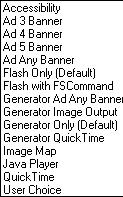 279 Ha egyiket sem kívánjuk használni, válasszuk a Csak Flash (Alapértelmezett) [Flash Only (Default)] opciót. Kattintsunk a Súgó [Help] gombra a mintaállományok részletesebb leírásához.