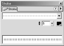 60 Ceruza-eszköz [Pencil] Ezzel az eszközzel mint egy valódi ceruzával vonalakat és formákat rajzolhatunk. Miközben rajzolunk, a Flash a vonalakat egyenesíti, a görbéket simítja.