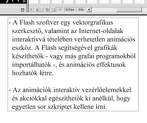 Negatív behúzás a felsorolások használatához Dinamikus felsorolások készítéséhez egy "öreg nyomdász trükköt" használunk: állítsuk a behúzást az elsõ sorban egy negatív értékre (pl.