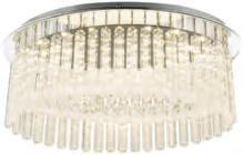 990,- (82270233) 5 7 8 LED-mennyezeti lámpa Giorgia, 4x7,2W, 2880 Lumen, fém, krómozott,