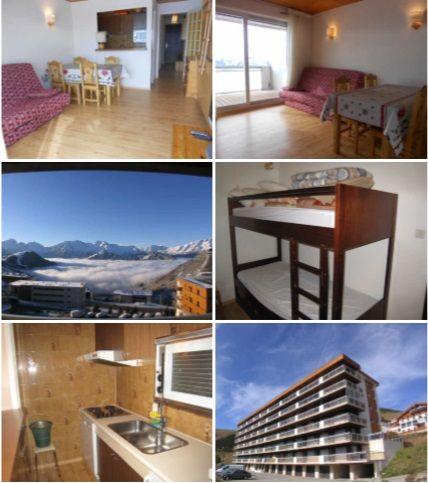 Le Majestic 2 C2 (2. emelet) Route d'huez Majestic 2 C2 - apartman tájékoztató 6 fős Déli fekvésű gyönyörű kilátással a Massif de l'oisans-ra, közel a sífelvonókhoz.