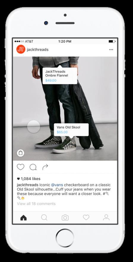 Érkezik a megoldás - Instagram Shopping Tags 20 divatmárka részvételével zajló zárt bétateszt Csak bizonyos felhasználók számára