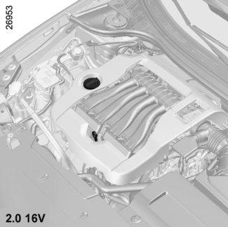 MOTOROLAJ-SZINT: utántöltés, feltöltés (1/3) 1 1 várjon 20 percet, amíg az olaj a helyére folyik; ellenőrizze újra az olajszintet a pálcával 2 (lásd előbb).