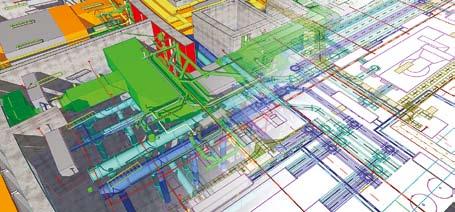 16. ábra Szakági tervezés BIM-alapokon Graphisoft ARCHICAD és DDS-CAD Building 17.