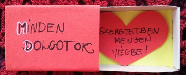A második sorban jelöld, melyik dolgodat szereted és melyiket nem! / sz = szeretem, n = nem szeretem / Gondolkozz el azon, hogy a nem szeretem dolgokat hogyan lehetne megszeretni?
