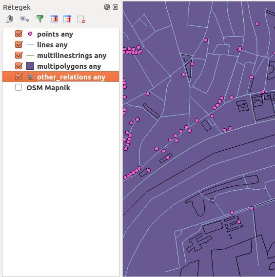 OGR példák Töltsük le az oktatás helyszínének környékének OSM térképét.