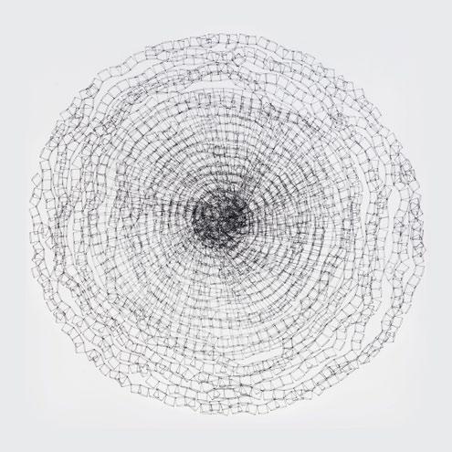 Szíj Kamilla (cím nélkül) 2013 70 70 cm ceruza, papír