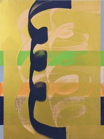 Nádler István Spirál 2010 80 60 cm akril, tempera, vászon