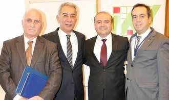 Genel Kurul kapsamında DEİK'in yeni logosu ve kurumsal kimliğinin tanıtımını da yapan DEİK Başkanı Vardan, "Türk iş dünyasının güçlenmesi için alın teri döken bu kuruma, yıllara sari tecrübenin ve