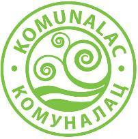 KOMUNALAC KOMMUNÁLIS SZOLGÁLTATÓ KÖZVÁLLALAT MAGYARKANIZSA J E L E N T É S A KOMUNALAC KOMMUNÁLIS