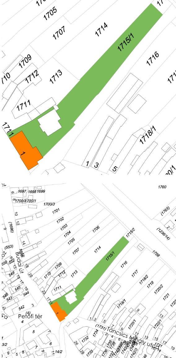 HRSZ.: 1715/1 CÍM: Petőfi