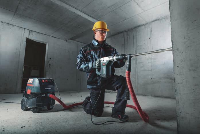 pormentes munkavégzés erőteljesek a legkeményebb alkalmzásoknál is multikalapács sds-plus uhe 2660-2 Quick / uhev 2860-2 Quick akció Kalapácsfúráshoz, fúráshoz két fokozatban és véséshez Metabo