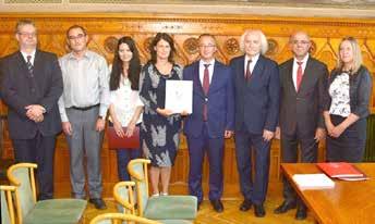 Uğur Ünal yaptıkları konuşmalarda arşiv çalışmalarının tarih araştırmaları bakımından taşıdığı önemi vurguladı ve iki ülkenin arşivcilerinin çabalarıyla çok yararlı ve kapsamlı bir referans kitabı