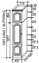 630 mm 16 Tölgy HT Tölgy Vitrines tv Akasztós fél Végig polcos DA-1-11 DA-1-12 DA-1-13 257 257 Btó. Ár: 1100 Btó. Ár: Btó.