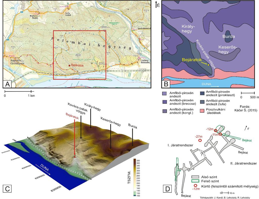 Nowadays 12 bat (Chiroptera) species live here, so these cavities have moved also in sight of zoologists-chiropterologists since 1996, and they mapped these cavities.
