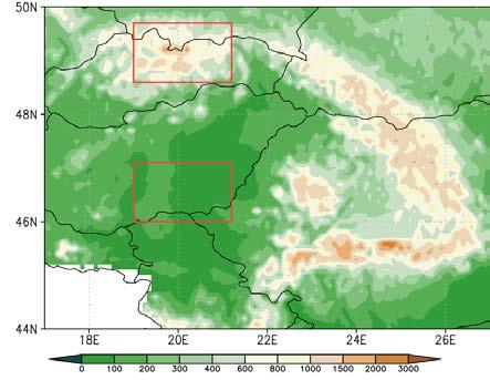 Az új felhő-mikrofizikai sémát az ECMWF IFS alapján dolgozták ki (Tiedtke, 1993; Tompkins, 2007, Nogherotto et al., 2016).