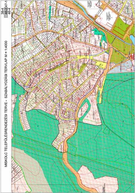 6. melléklet a Miskolc Megyei Jogú Város Építési Szabályzatáról szóló 21/2004. (VII.6.) önkormányzati rendelet módosításáról szóló /2014.