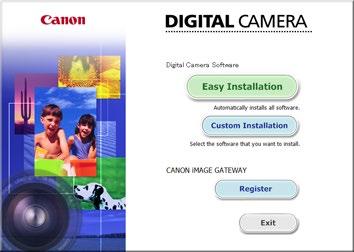 A szoftver használata A következő szoftver használatához töltse le a szoftvert a Canon weboldaláról, majd telepítse számítógépére.