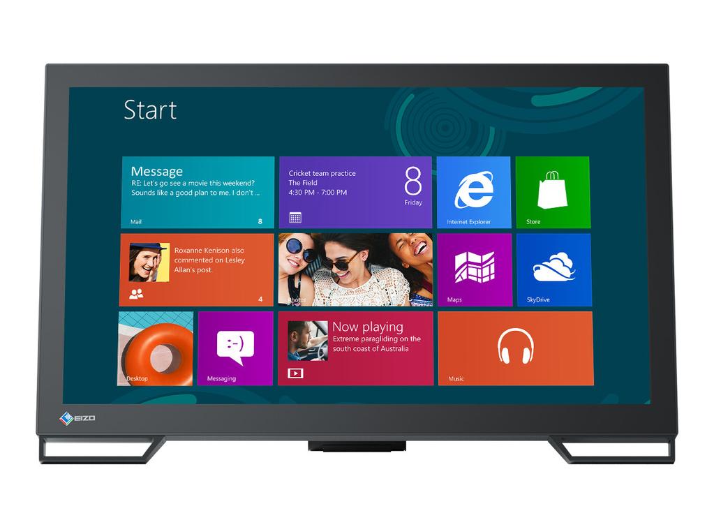 T2381W-BK Ön előnyei A T2381W a legjobb képfelbontású, 16:9-es képarányú, 23 képátlójú monitor. Az IPS-LCD modul látószöge különösen kiemelkedő.