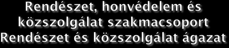 szakgimnáziumi képzés képzési idő: 4+1 év 1.