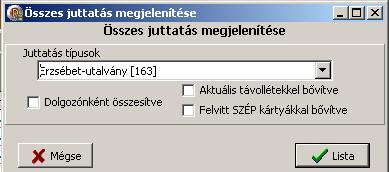 Egyéb juttatások feladásának menete KIRA interfészen: 1. Juttatások kijelölése 2.