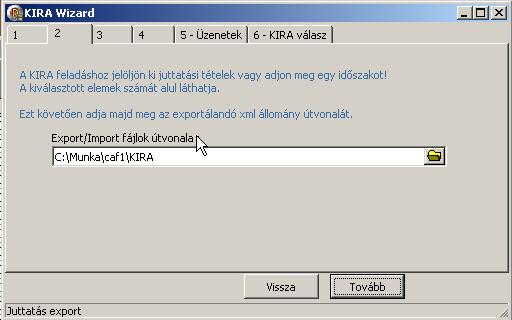 fül >> Útvonal meghatározása (Amennyiben