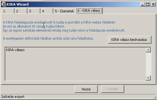 Korábban már feldolgozott juttatási elemek.