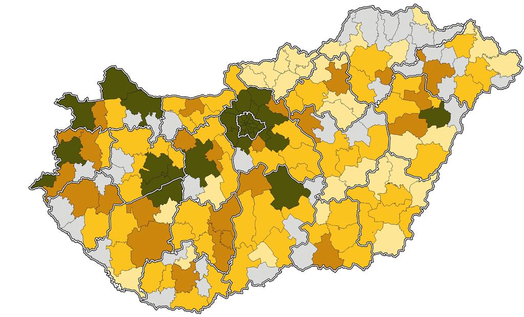 Járási átlagár (17. I.-IX., Ft/m) < 1-1 - < 1 n/a. térkép n/a: nem volt legalább tíz értékelhető adattartalmú eladás 17 első kilenc hónapjában Kifújt a győri áremelkedés?