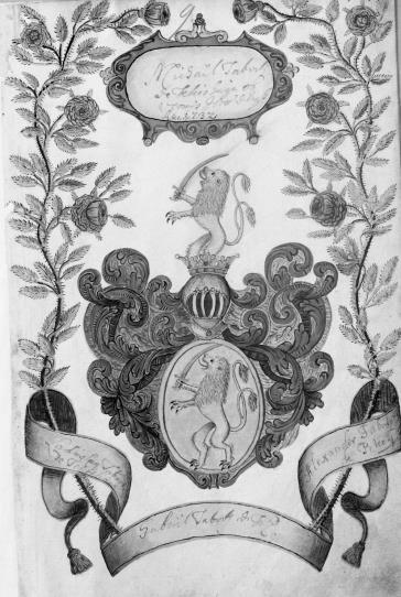 címere látható 1769-ből