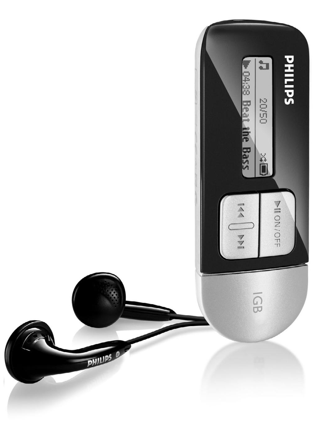 Philips audio lejátszó Használati utasítás