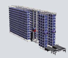 A Vertical Buffer Module alkalmazási területe Komissiózási teljesítmény (kiszedések száma óránként) 400 Új Vertical Buffer Module: 300 Mini-load rendszer Horizontal Carousel Module 200 Vertical Lift