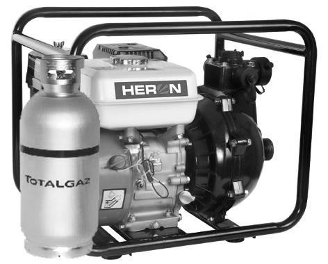 HERON EPPH 15-10 G (8895108G) Benzin-gáz üzemű