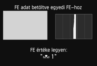 O Egyedi fehéregyensúly Szpot fénymérés köre 4 Fényképezzen le egy egyszínű fehér objektumot. A sima, fehér objektum töltse ki a szpot fénymérés körét.