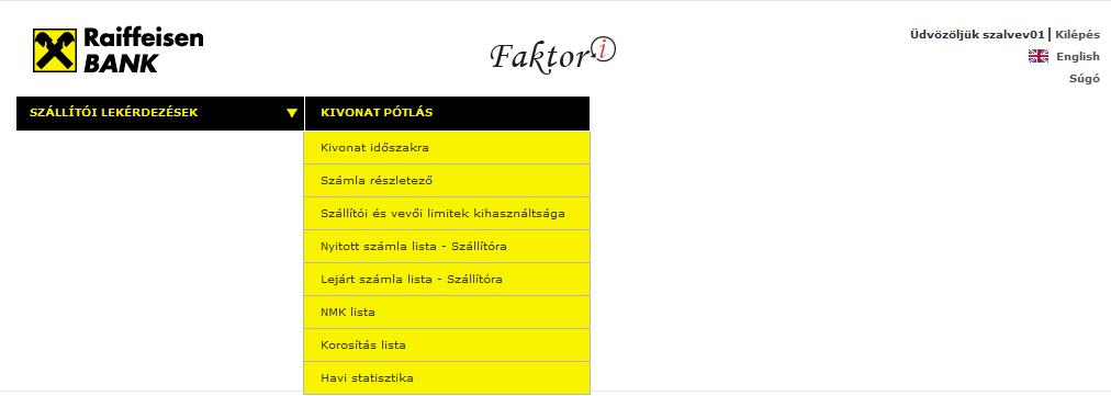 Az itt lekérdezhető listák megtekinthetőek a képernyőn (HTML), megtekinthetőek vagy letölthetőek PDF és Excel formátumban.
