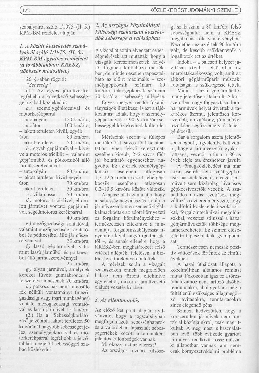 honnan származik a sebességkorlátozás?
